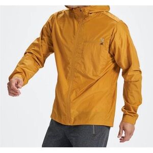 Vuori Yellow Gold / Yellow Men’s Daybreaker Windbreaker Zip Jacket | Size XXL